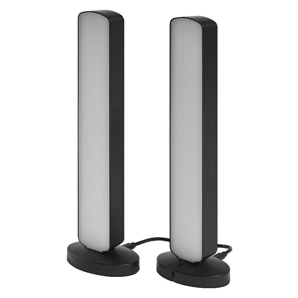 Inteligentná stojaca LED lampa LEDVANCE SMART+ WiFi 8W RGB, stmievateľná, hudobná funkciaInteligentná stojaca LED lampa LEDVANCE SMART+ WiFi 8W RGB, stmievateľná, hudobná funkcia, čierna s diaľkovým ovládaním