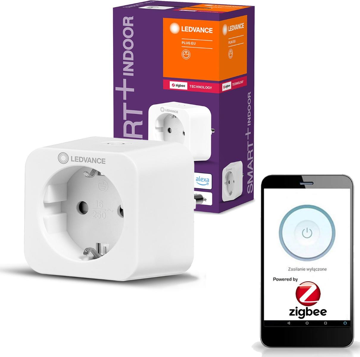 INTELIGENTNÁ ZÁSUVKA EU 230V 3680W 16A LEDVANCE SMART+ ZIGBEE