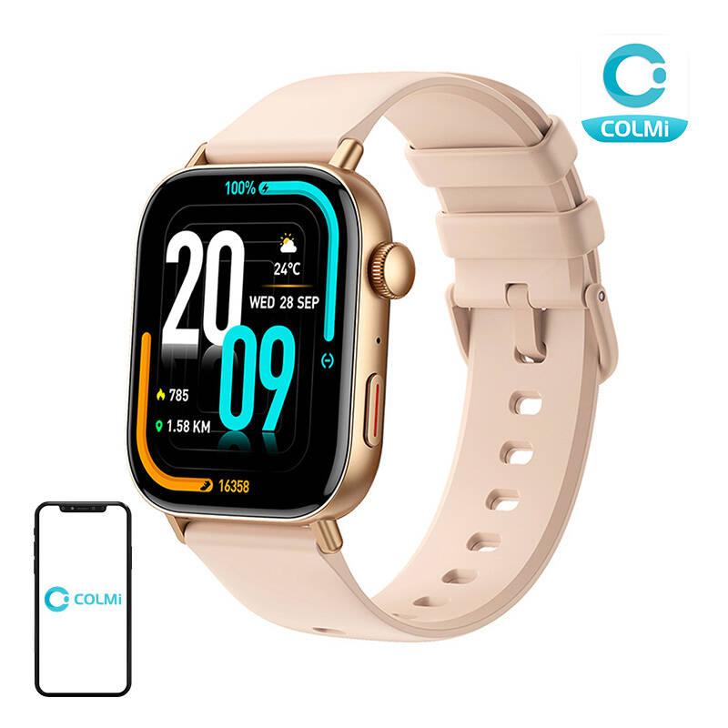 Inteligentné hodinky Colmi C8 Max (zlaté)