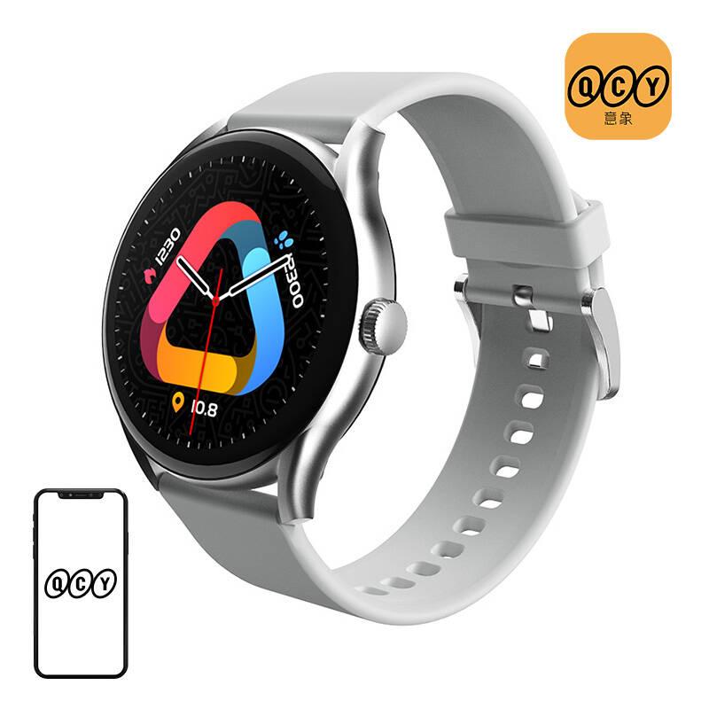 QCY Watch GT (sivé) – Inteligentné hodinky pre moderný životný štýl