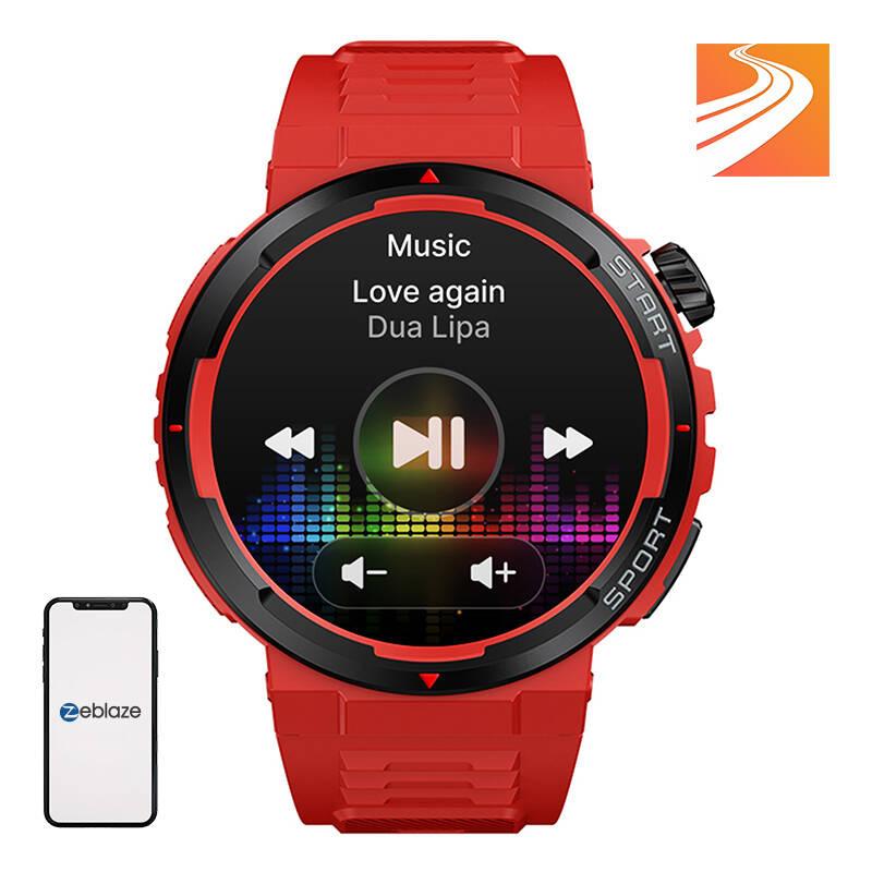 Inteligentné hodinky Zeblaze Ares 3 Plus (červené)