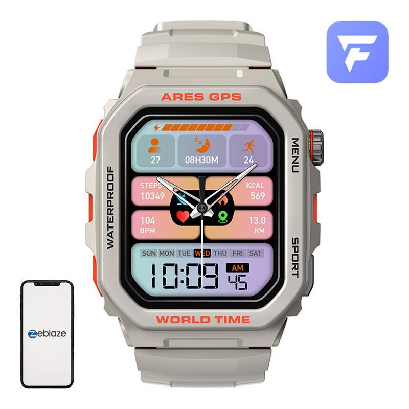 Inteligentné hodinky Zeblaze Ares GPS (biele)