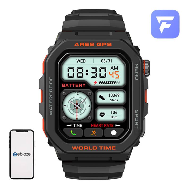 Inteligentné hodinky Zeblaze Ares GPS (čierne)
