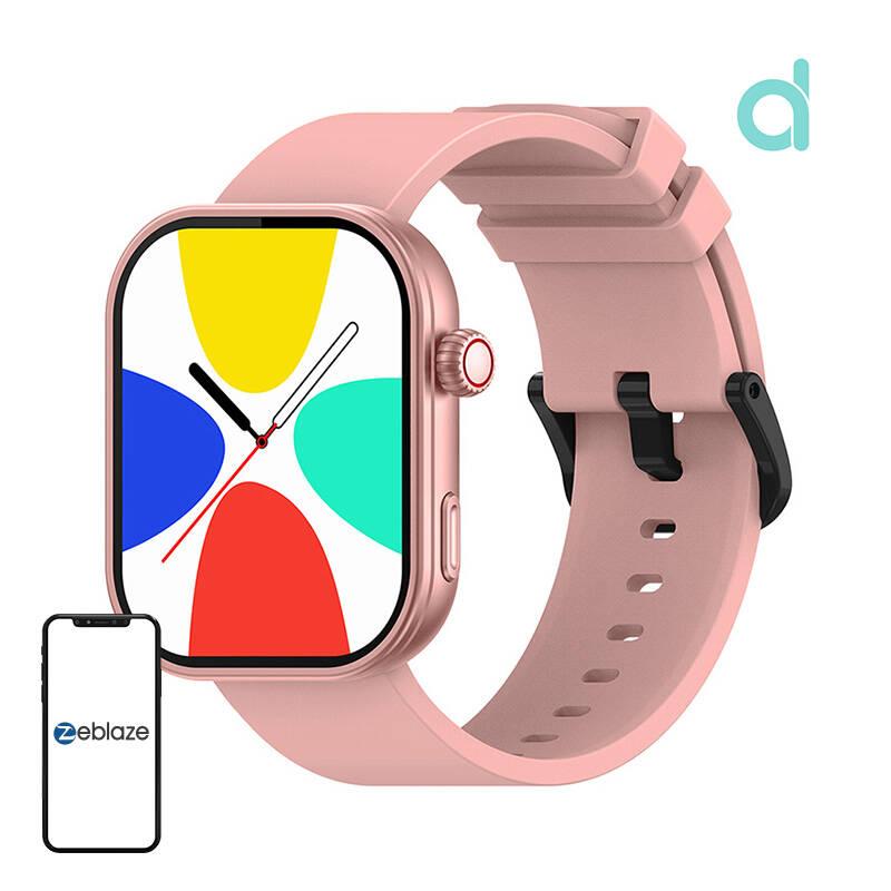 Inteligentné hodinky Zeblaze Btalk Plus (ružové)