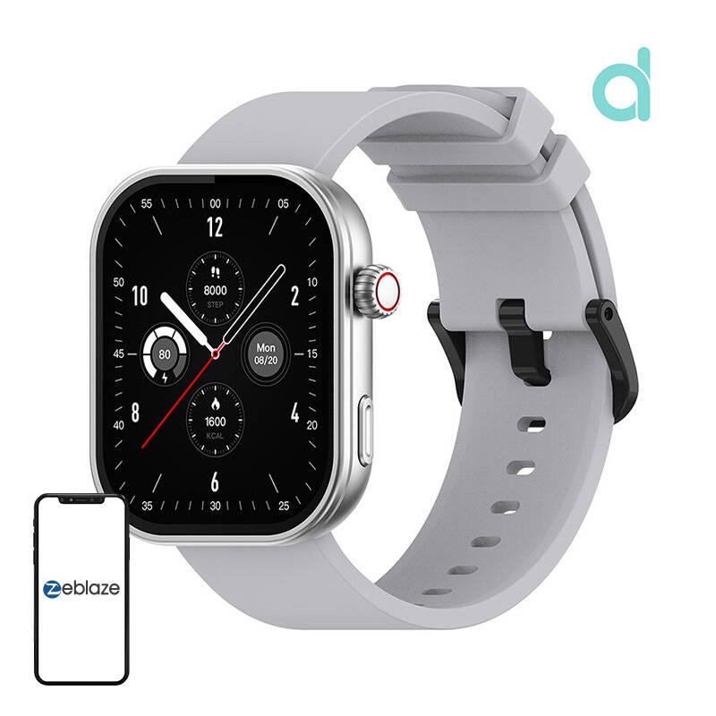 Inteligentné hodinky Zeblaze Btalk Plus (strieborné)