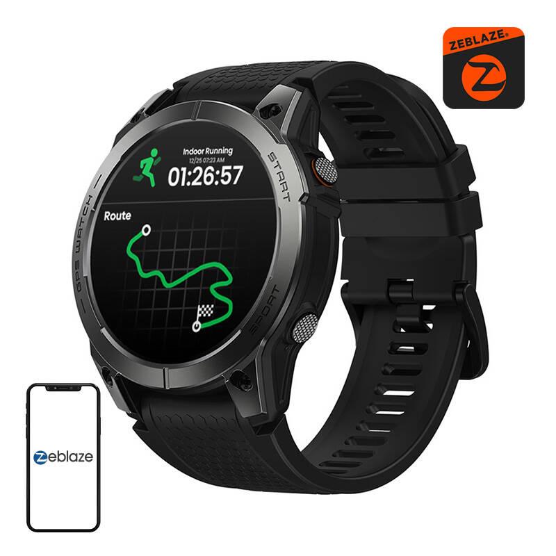 Inteligentné hodinky Zeblaze Stratos 3 Pro (čierne)