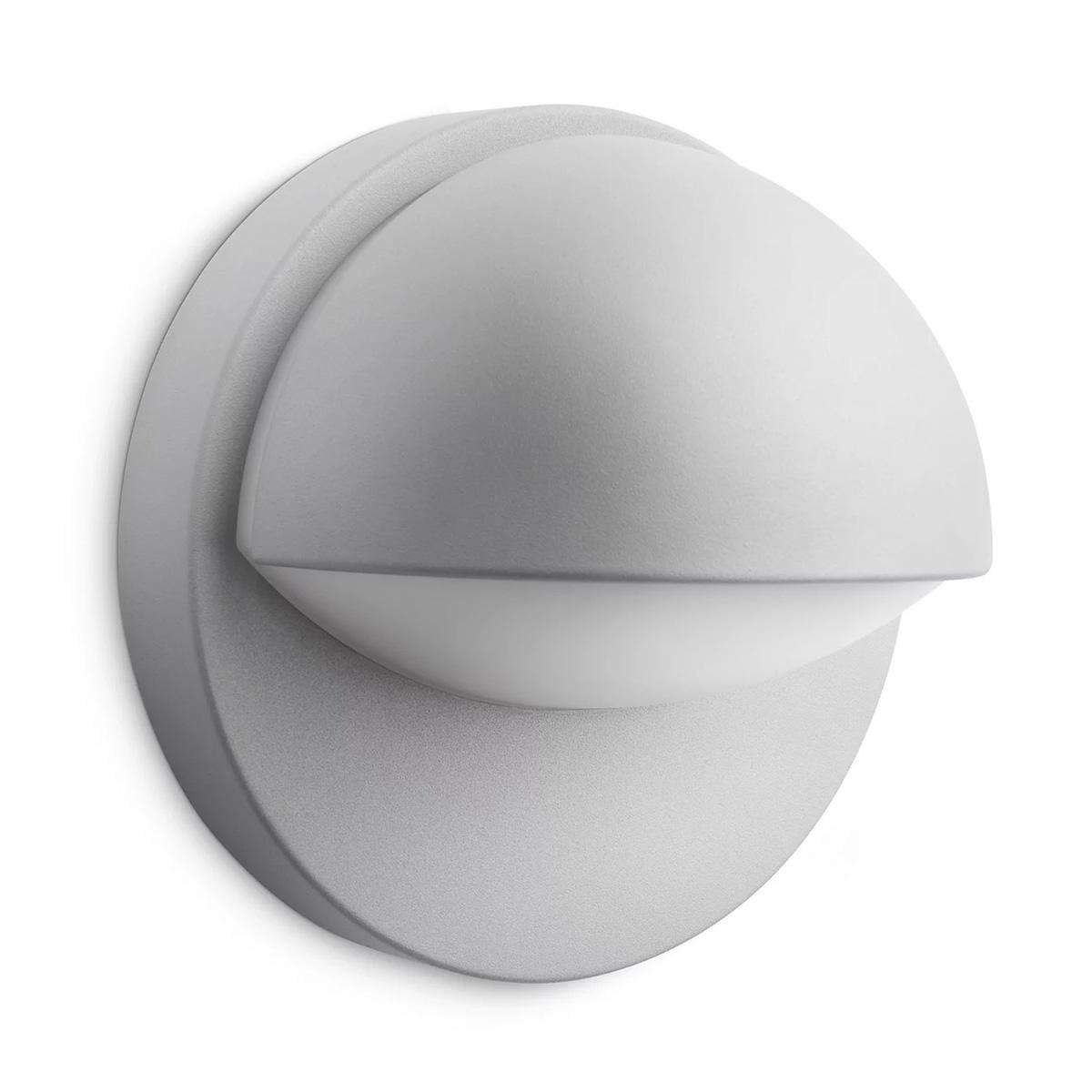 FASÁDNA LED LAMPA JUNE MYGARDEN E27 IP44 KRUHOVÁ SIVÁ PHILIPS