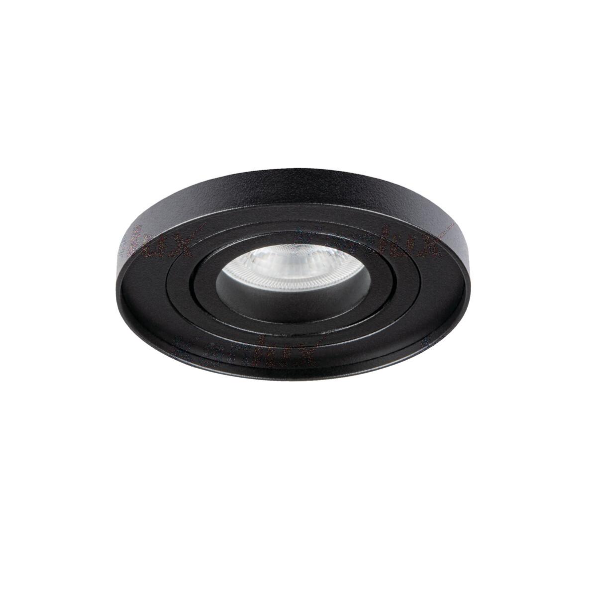 Kanlux 37165 TINY BORD DTO-B – Dekoratívny prsteň pre bodové svietidlá (čierny)