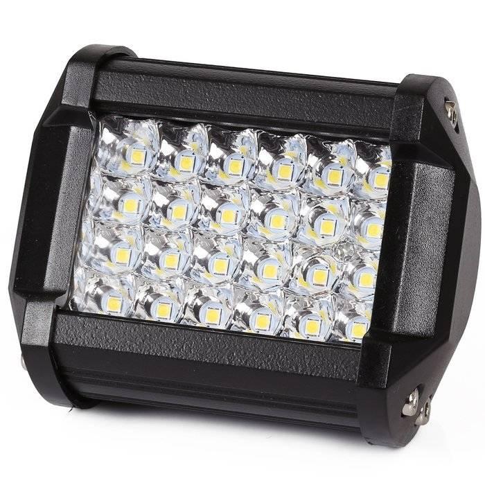 PRACOVNÁ LAMPA LB-072-4-SPOT MINI 72W 24 LED DIÓD 3030