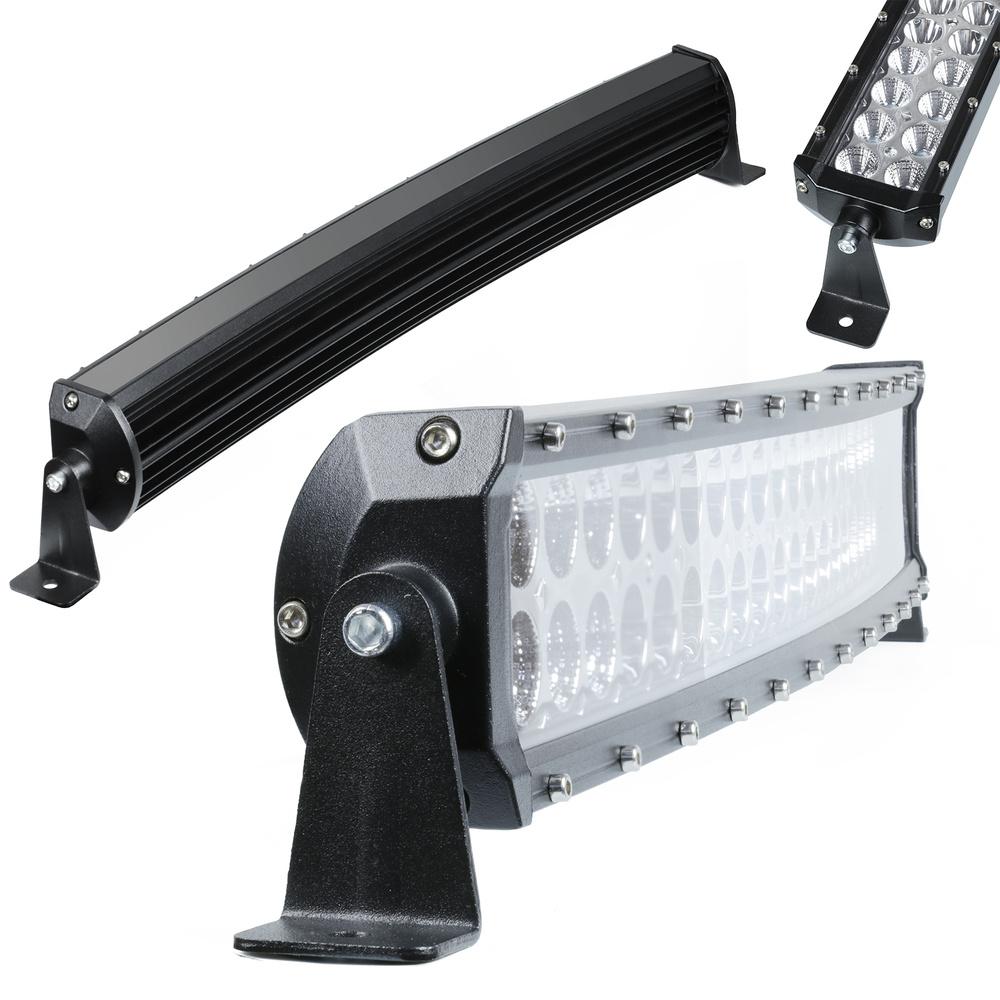 PRACOVNÁ LAMPA LB-GB-180-C ZAKRIVENÁ 180W SVETELNÁ LIŠTA OBDĹŽNIKOVÁ CREE
