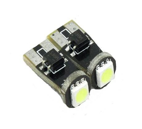 WEDGE LED AUTO ŽIAROVKA 1X SMD5050 CANBUS 1.2W, T10