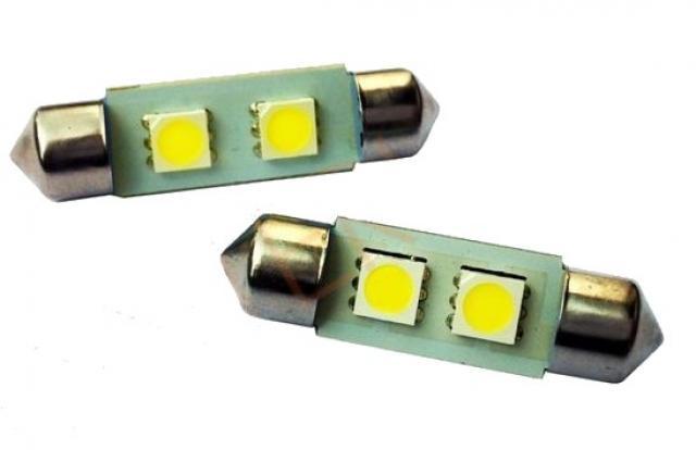 LED AUTO ŽIAROVKA 31MM C5W 2 SMD5050