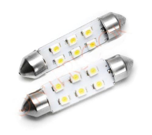 LED AUTO ŽIAROVKA 31MM C5W 6 SMD 1210