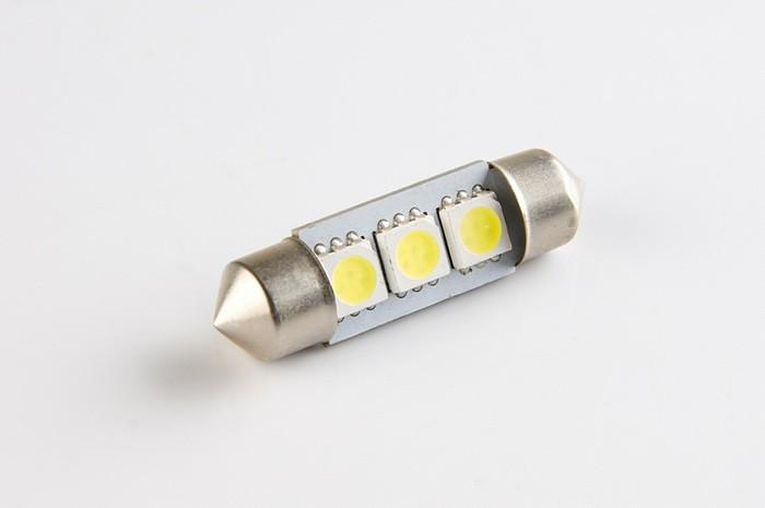 LED AUTO ŽIAROVKA 36MM C5W 3 SMD5050