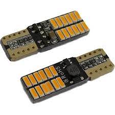 LED AUTO ŽIAROVKA ORANŽOVÁ 2,5W 9 SMD5630 CANBUS DC9-30V