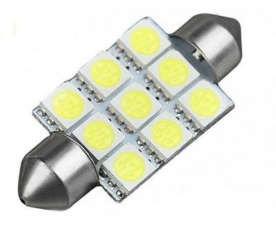 LED AUTO ŽIAROVKA C5W C10W 9SMD5050 36MM