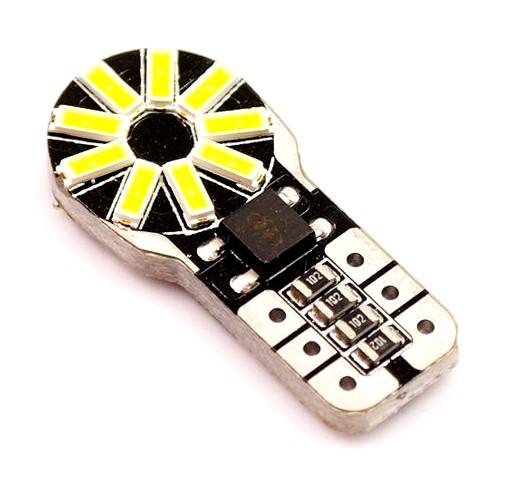 LED AUTO ŽIAROVKA T10 W5W CANBUS 5W 18 SMD4014