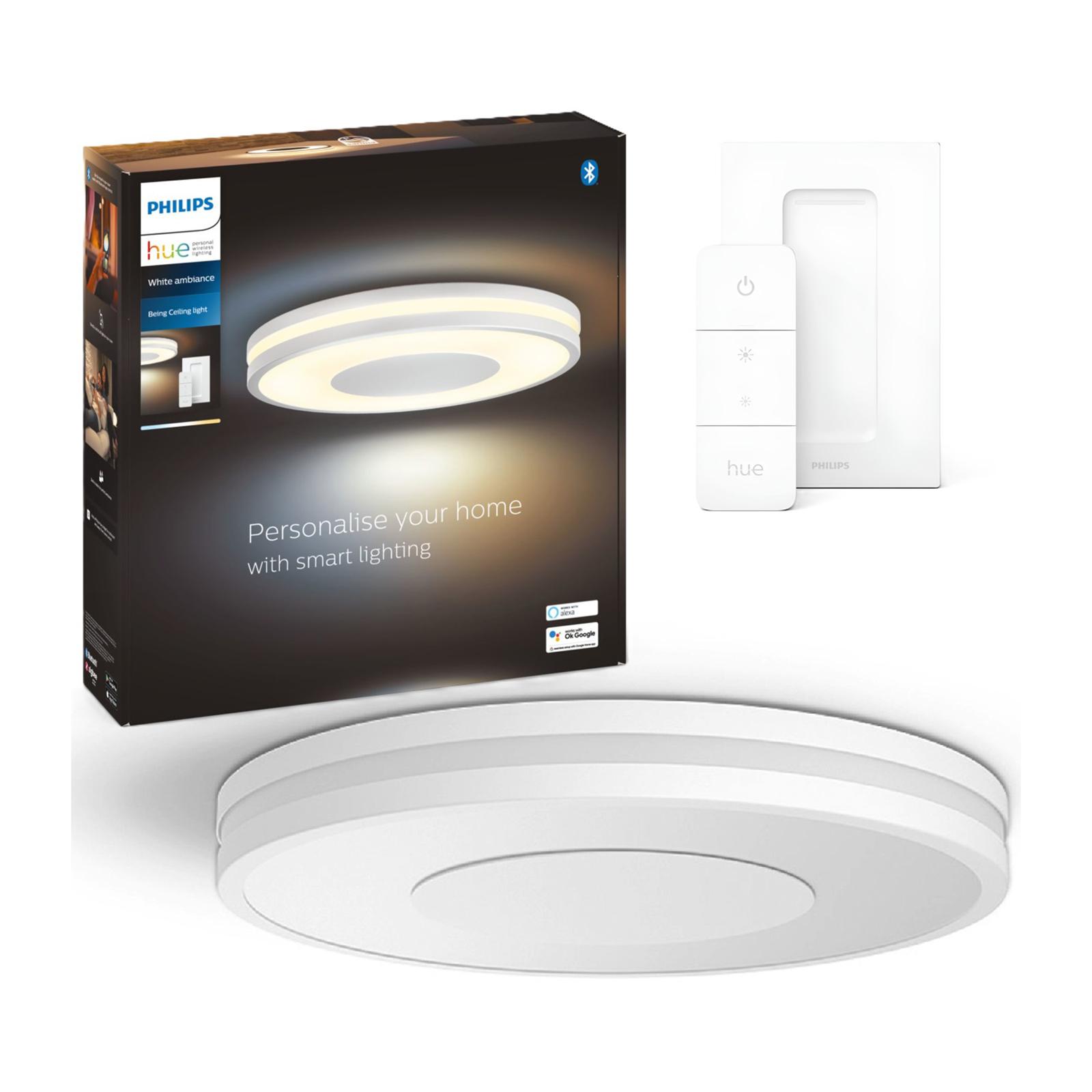 LED BEING stropné svetlo biele 22,5 W CCT PHILIPS HUE Bluetooth Zigbee + stmievač