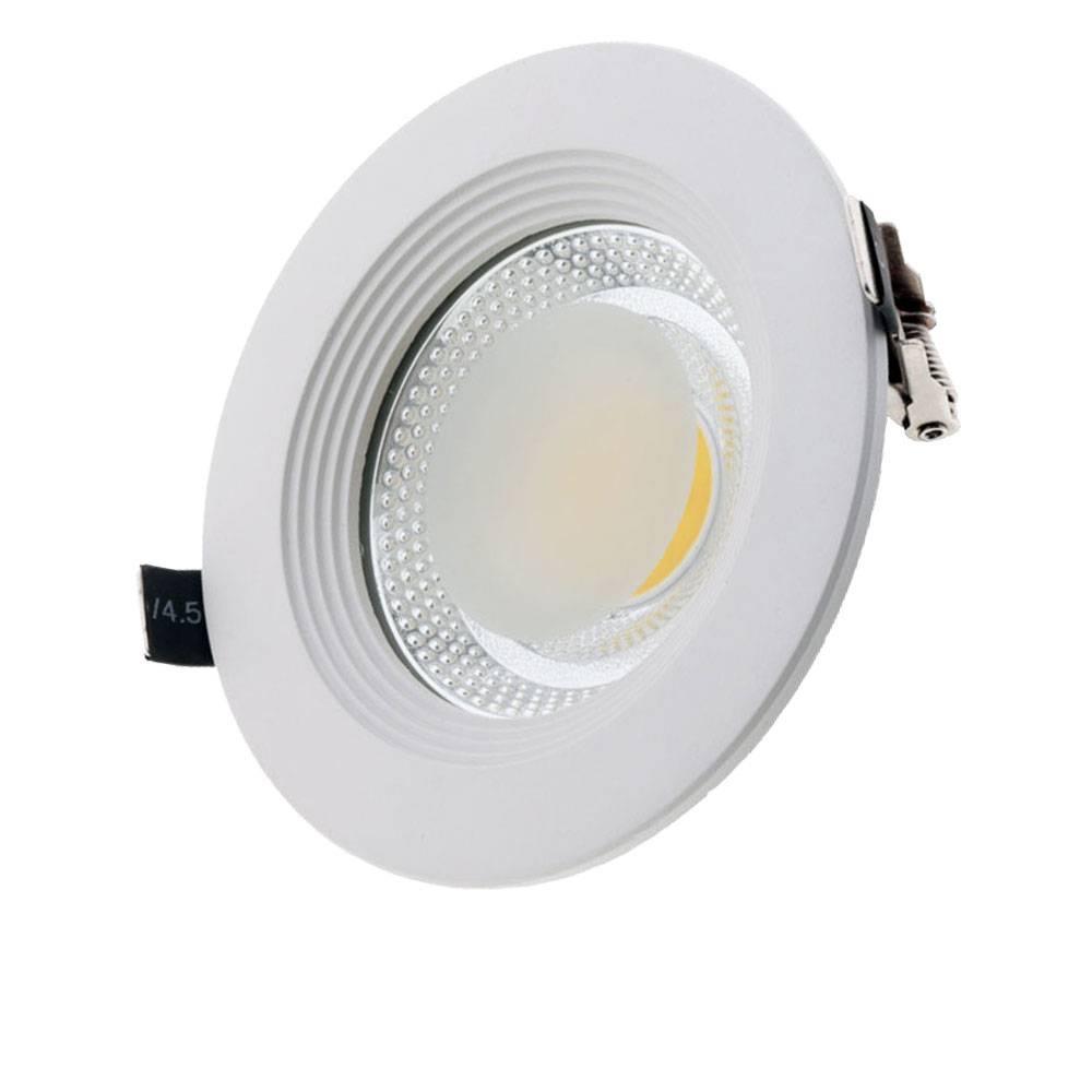 LED COB DOWNLIGHT ROUND BUILD-IN 20W STUDENÁ BIELA