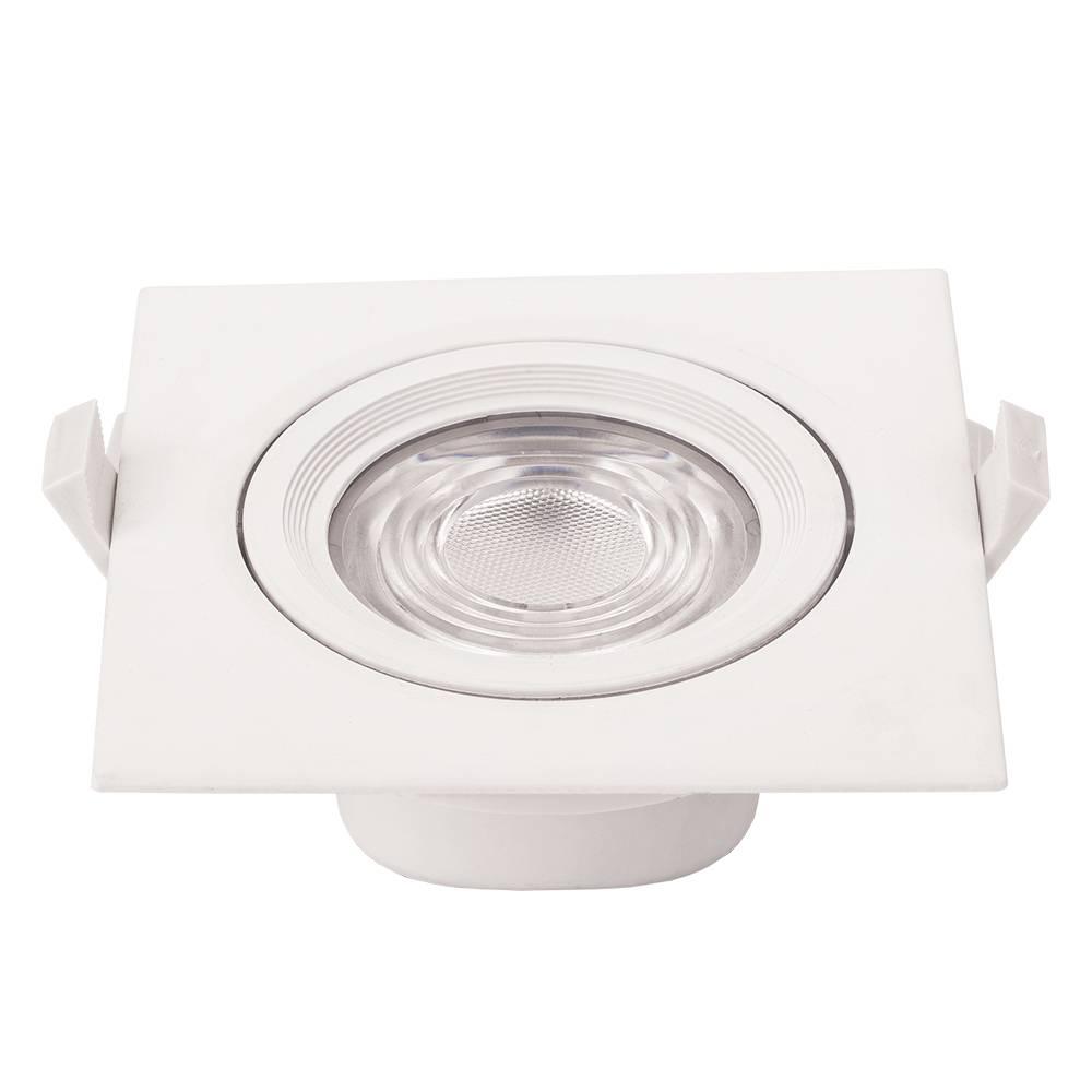 LED COB DOWNLIGHT SQUARE ROTATABLE 10W STUDENÁ BIELA