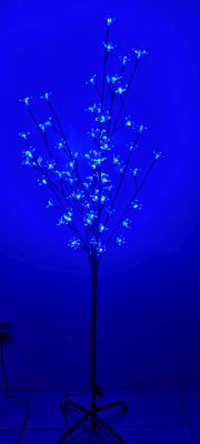 LED dekoratívny stromček so stojanom 120cm alebo 150cm Modrá