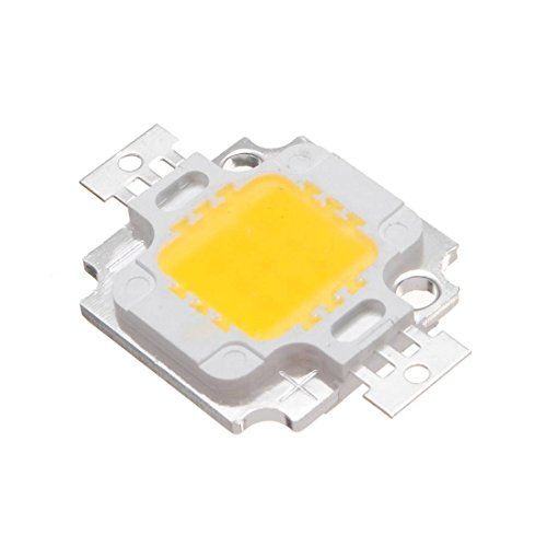 LED dióda COB 10W - 12V studená biela 6000K