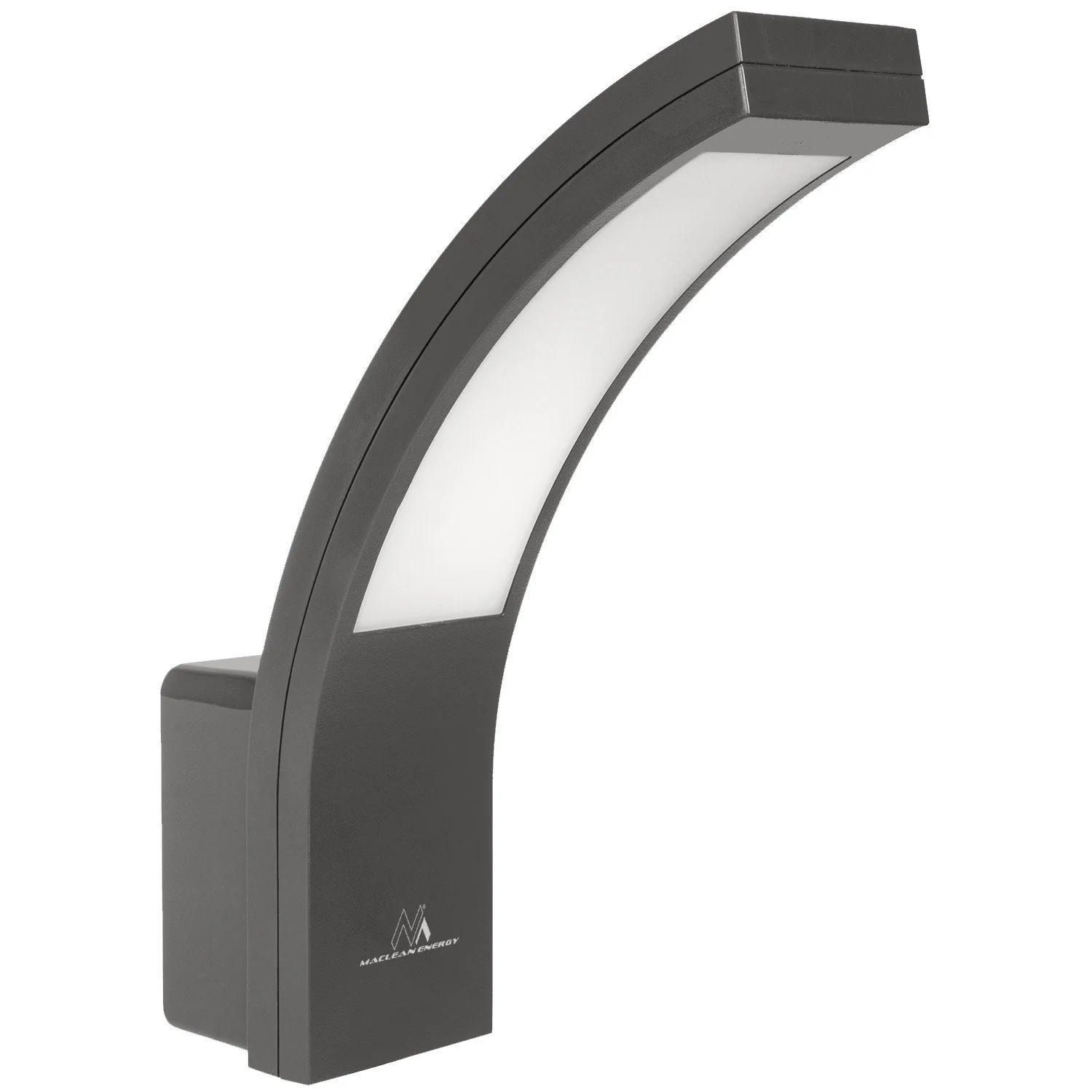 LED fasádne svietidlo MCE343 GR 10W 800lm IP54 4000K, sivé