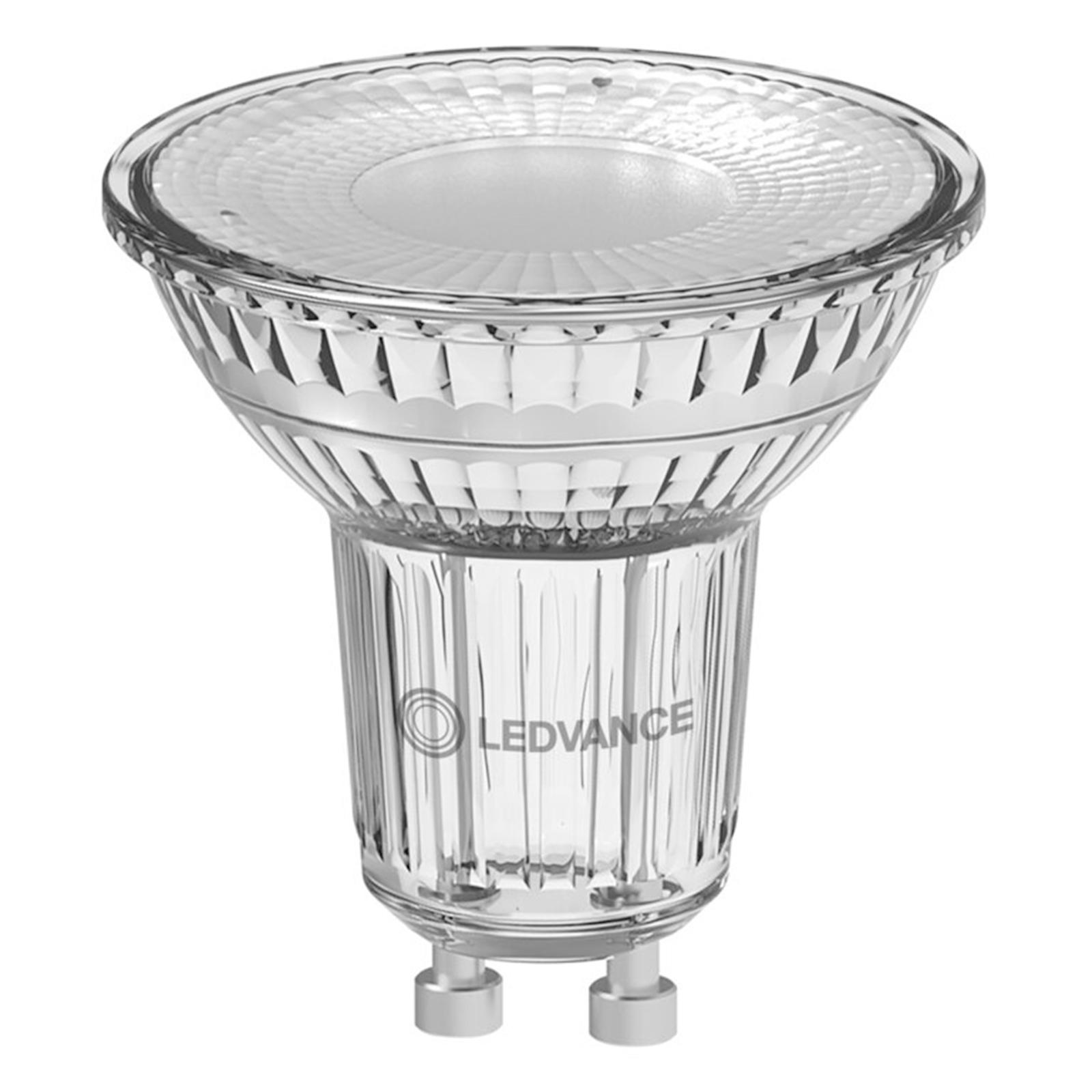 LED žiarovka GU10 4,3W , 350lm, 3000K,  36°, sklo – LEDVANCE
