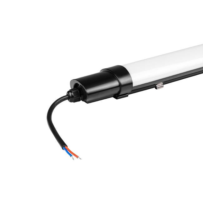 Led lineárne svietidlo 120 cm 36 W 3820 lm 4000 K neutrálna biela IP65 – čierne