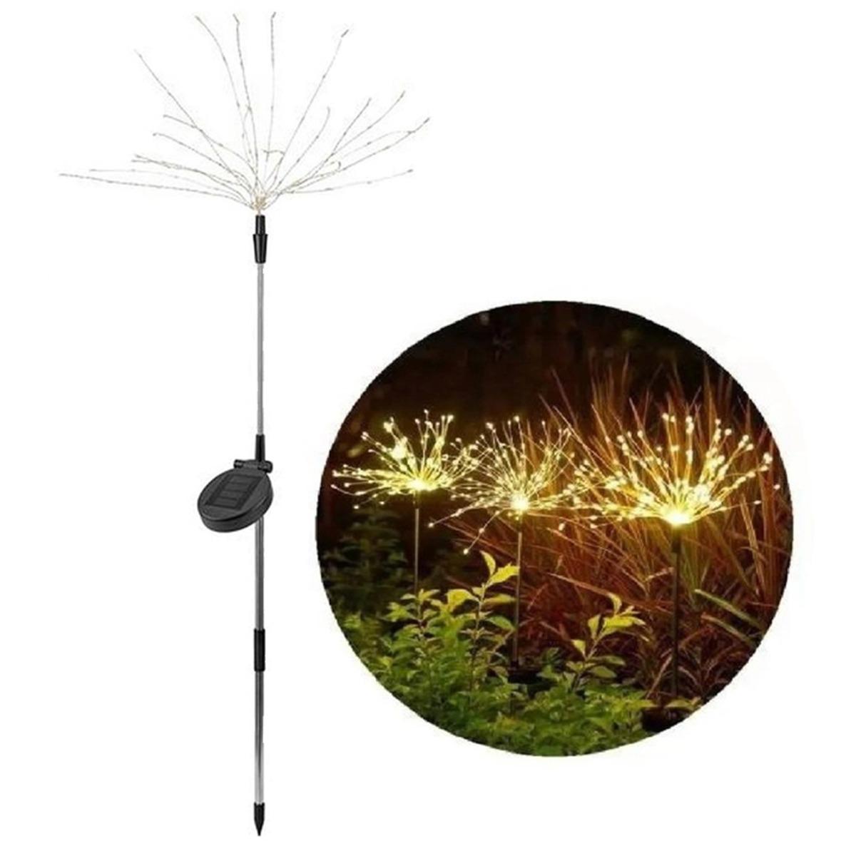 LED LOTUS solárna záhradná lampa Driving Tree Blower 80cm LUMILED