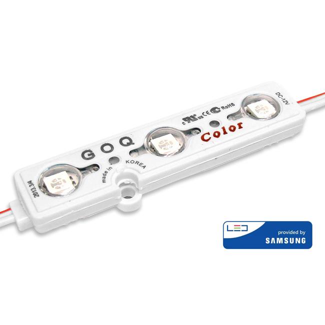 LED modul Samsung GOQ 3x5252SMD 0,72W ​​červený 150°