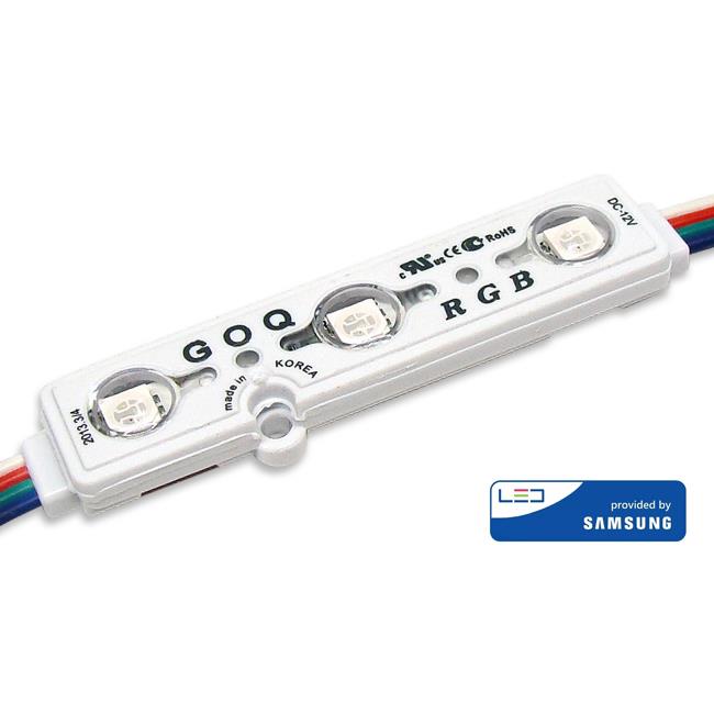 LED modul Samsung GOQ 3x5252SMD 0,72W ​​RGB 150°