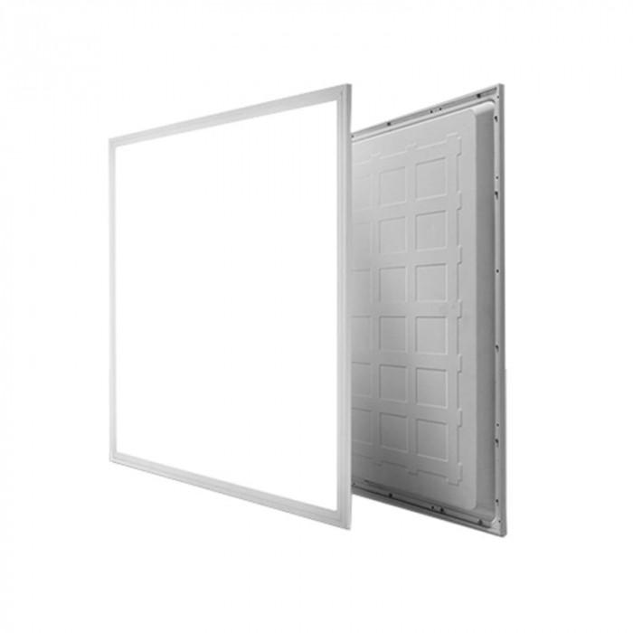 LED panel 50W ECO LIGHT 595x595mm, 4000K, 5000lm, biely rám