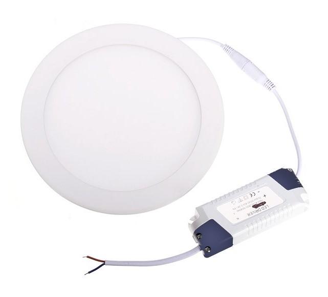 LED panel 24W, biela teplá / studená / neutrálna, priemer 300mm