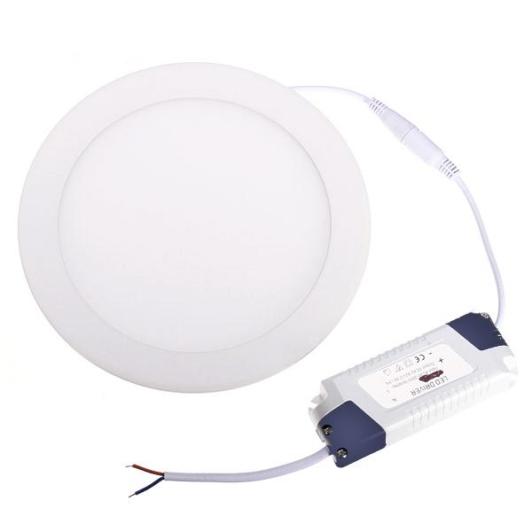 LED panel okrúhly zápustný 18W