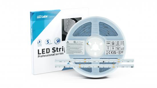 LED pás 11W/m PRO 3Y 24V 3150 LED COB 11W SPI RGB