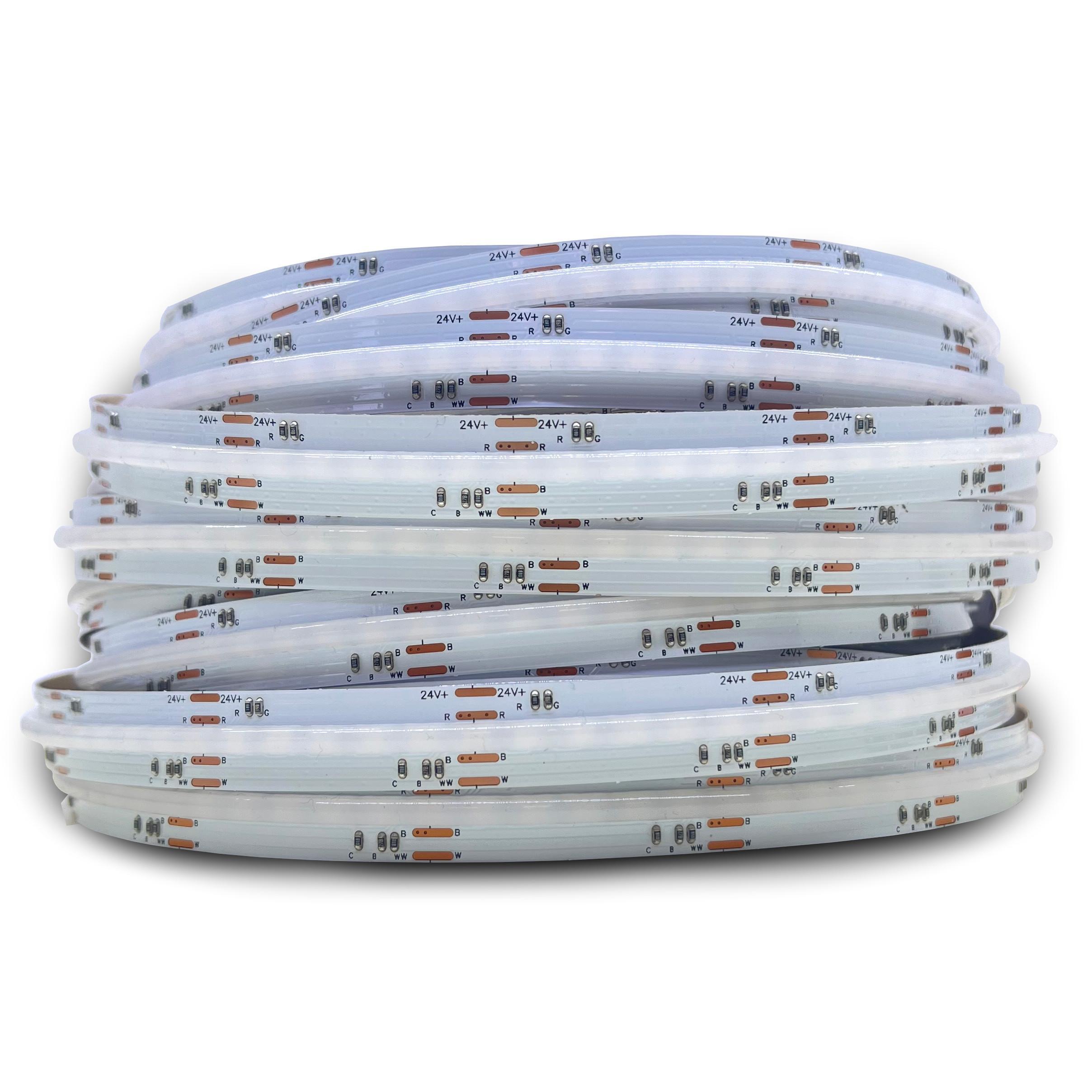 LED pás 840LED COB RGB+CCT 22W CRI90 24V 12mm