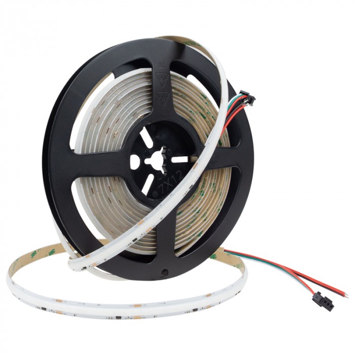 LED pásik COB DIGITAL 12V 720 16W/m RGB+4000K 5m