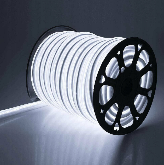LED PÁSIK NEON STUDENÁ BIELA - 1M - 12V - VODOTESNÝ