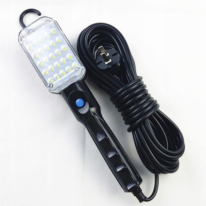 LED pracovná lampa 230V 25LED