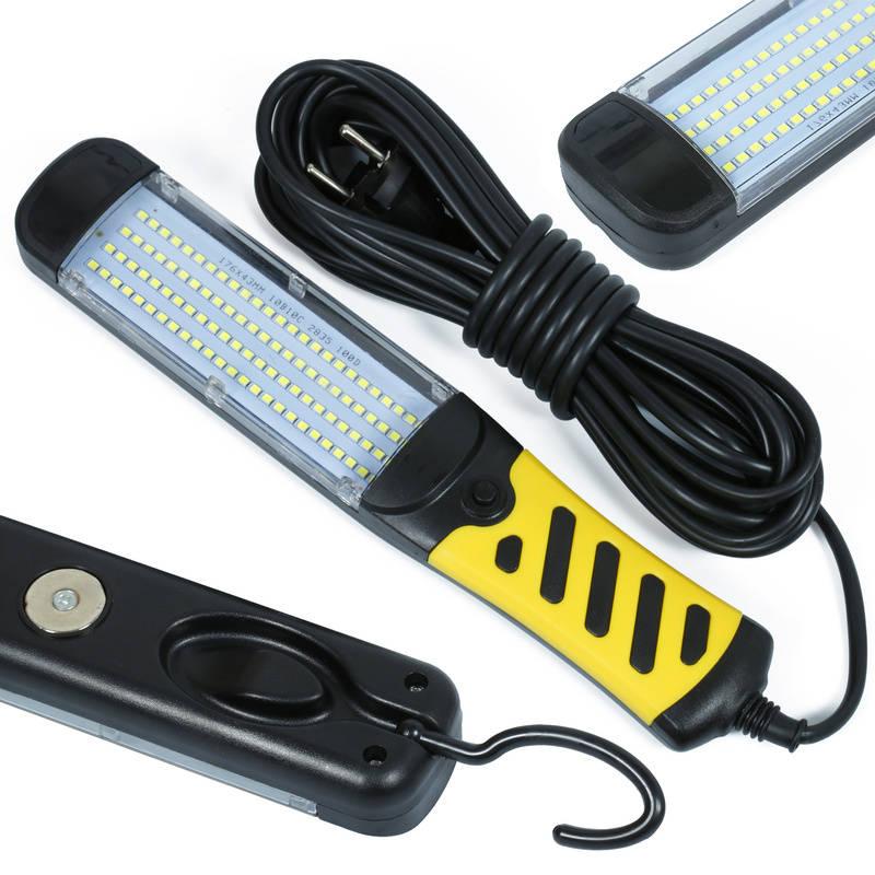 LED pracovná lampa 230V 50W s háčikom