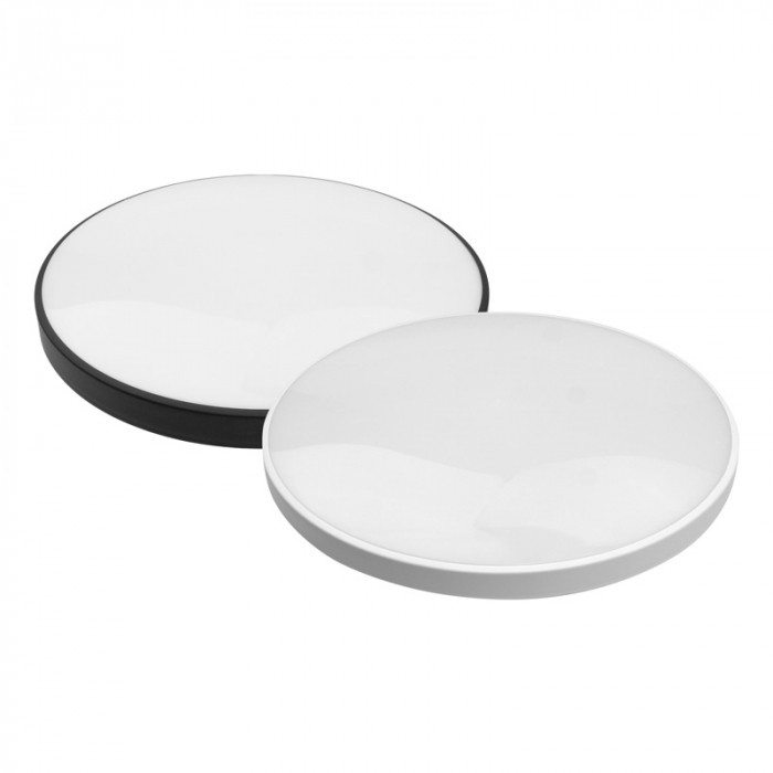 LED prisadené stropné svietidlo 32W 4000K – biely/čierny rámik, 2400lm, IP20