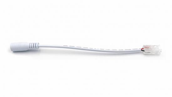 LED PRO D COB 2PIN konektor 8mm - DC 2,1 / 5,5 zásuvka