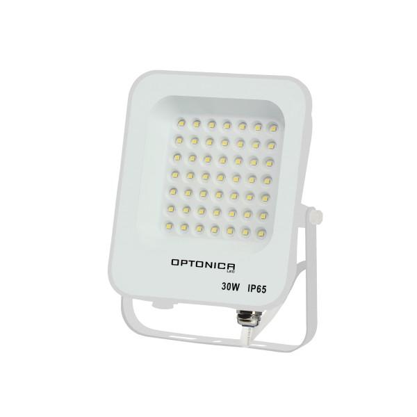 LED REFLEKTOR 30W OPTONICA STUDENÁ BIELA IP65