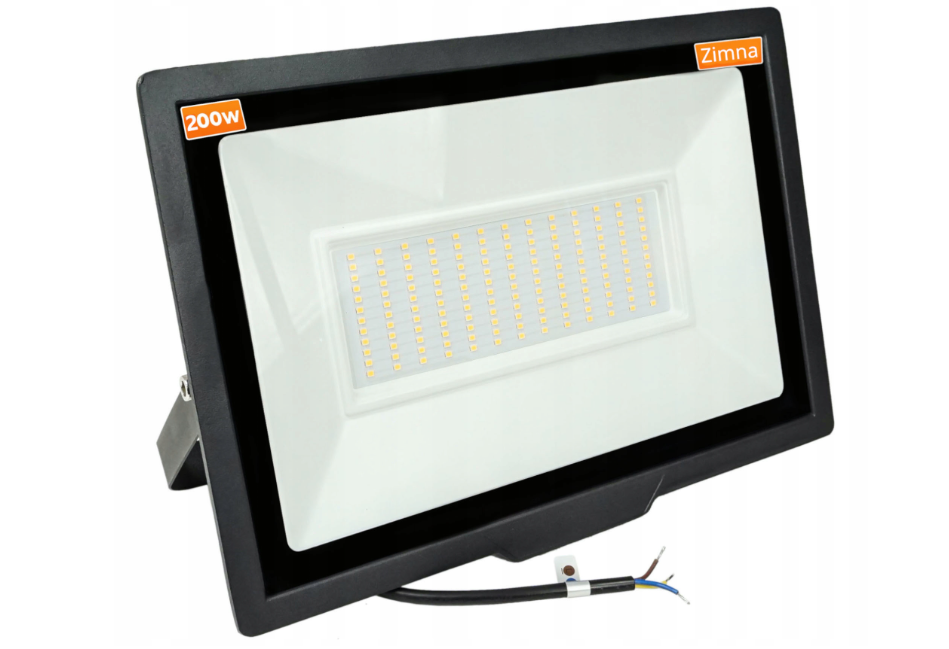 LED REFLEKTOR ECOPLANET - 200W - STUDENÁ BIELA