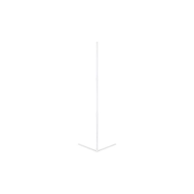 LED rohová stojaca lampa RGBCCT 9W 140cm biela