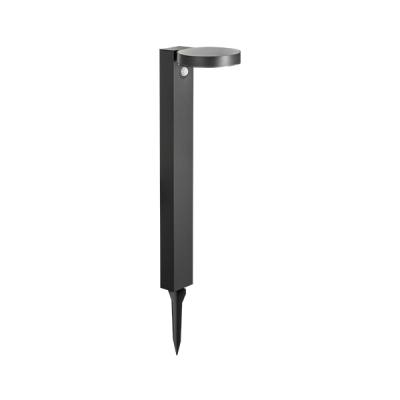 LED SOLAR LAMP 9W - ROUND + PIR SENSOR 9W TEPLÁ BIELA