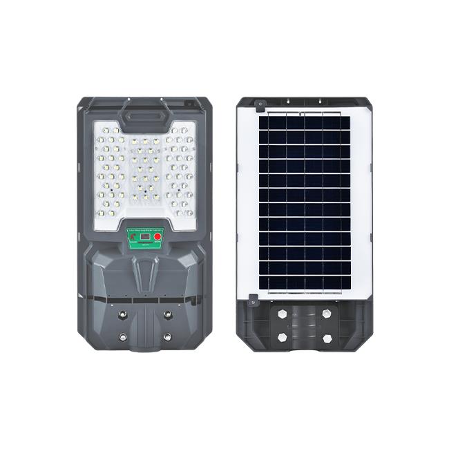 LED solárne pouličné svietidlo Lix 100W IP65 6000K s diaľkovým ovládačom