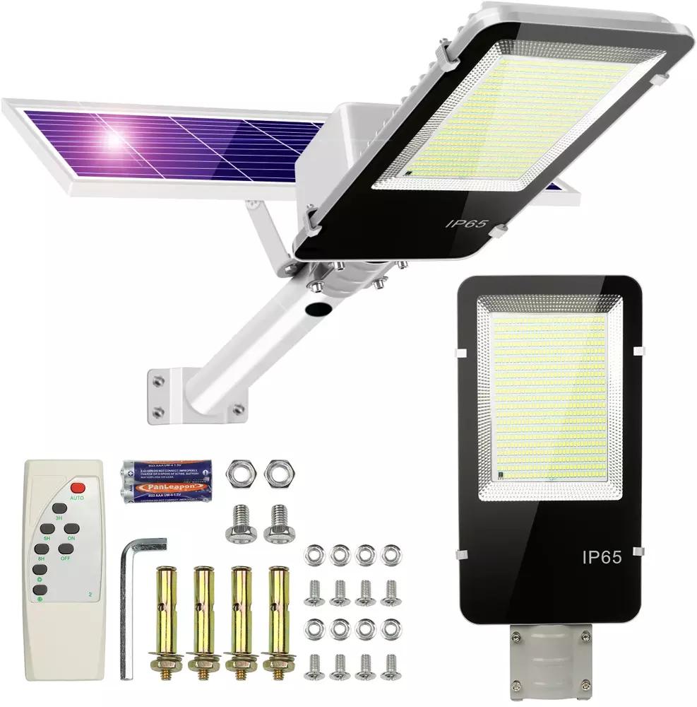 LED SOLÁRNE ULIČNÉ SVIETIDLO SO SÚMRAKOVÝM SNÍMAČOM – 2000 W | 628 LED SMD5730