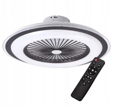 LED stmievateľné stropné svietidlo 72W + ventilátor